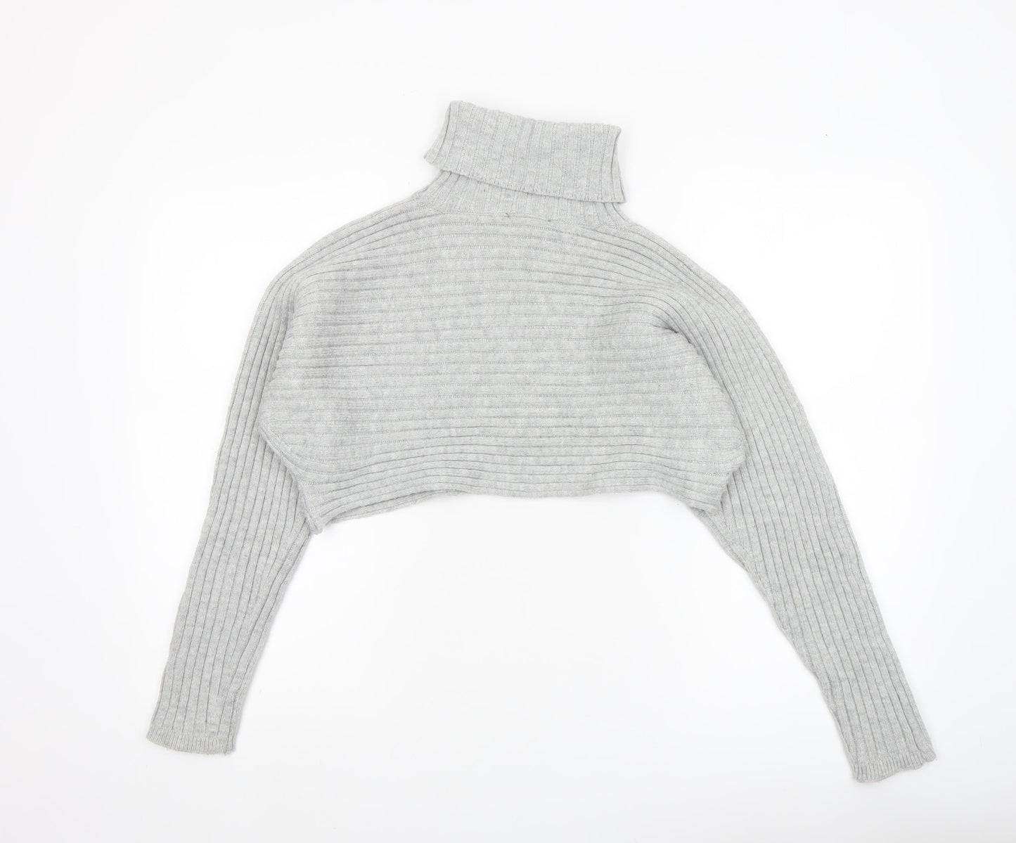 Womens UK Size M New Look Grey Pullover Jumper