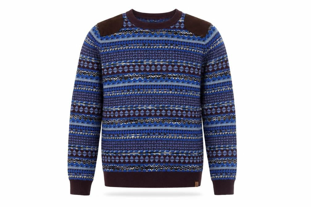 Mens UK Size M Tokyo Laundry Blue Pullover Jumper