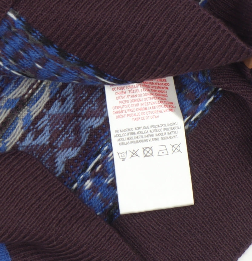 Mens UK Size M Tokyo Laundry Blue Pullover Jumper