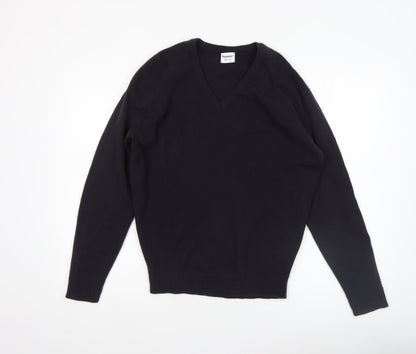 Mens UK Size S Banner Black Pullover Jumper