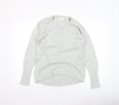 Womens UK Size XS H&M Grey Pullover Jumper