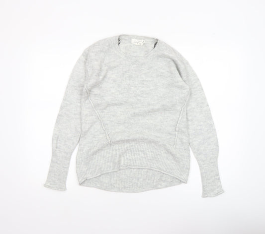 Womens UK Size XS H&M Grey Pullover Jumper