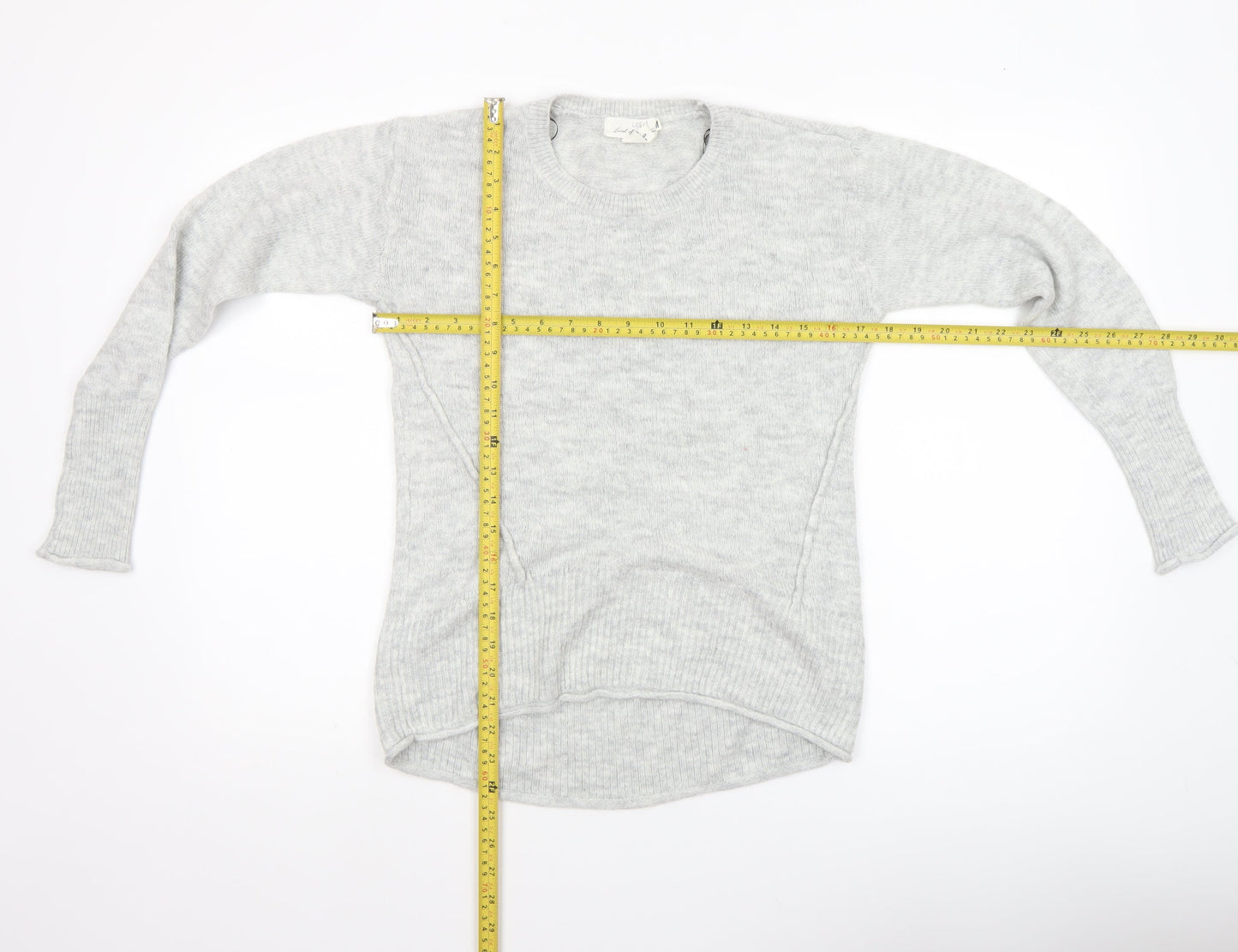 Womens UK Size XS H&M Grey Pullover Jumper