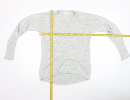 Womens UK Size XS H&M Grey Pullover Jumper