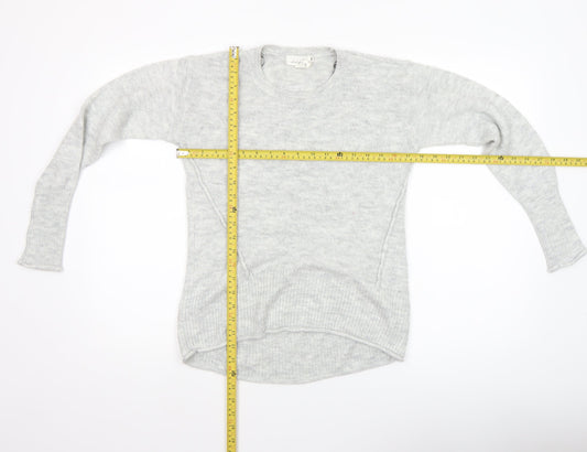Womens UK Size XS H&M Grey Pullover Jumper