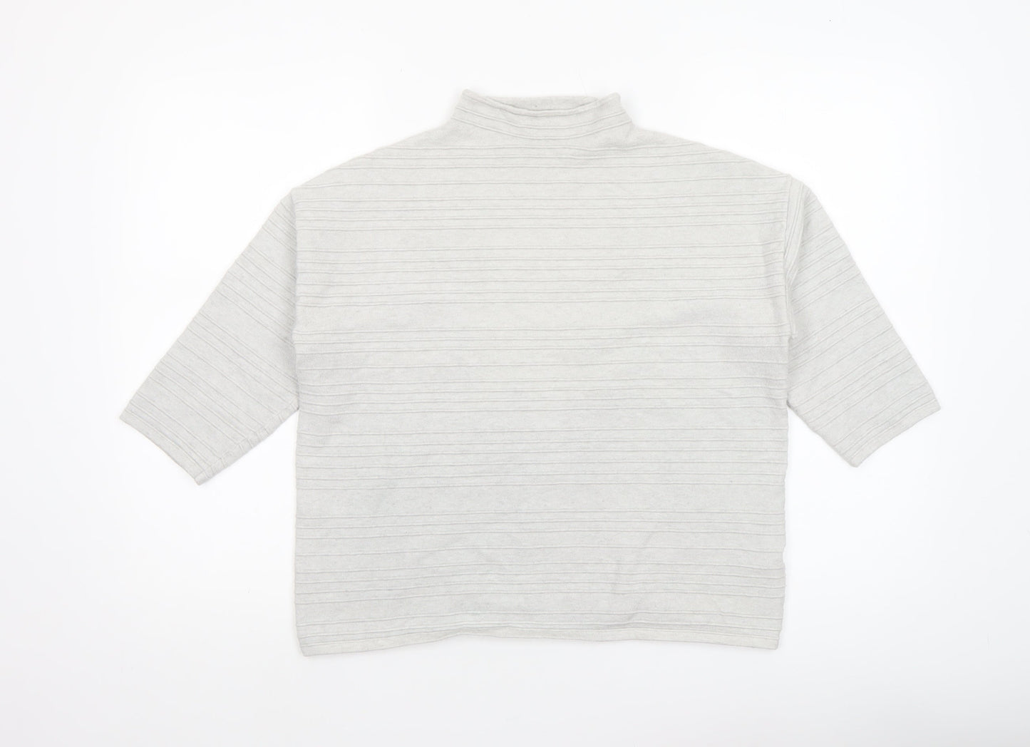 Womens UK Size 12 F&F Grey Pullover Jumper