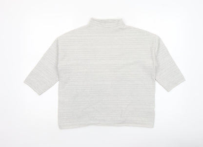 Womens UK Size 12 F&F Grey Pullover Jumper