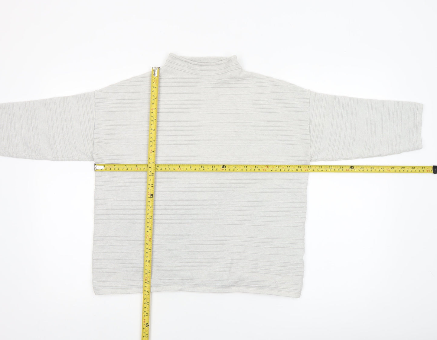 Womens UK Size 12 F&F Grey Pullover Jumper