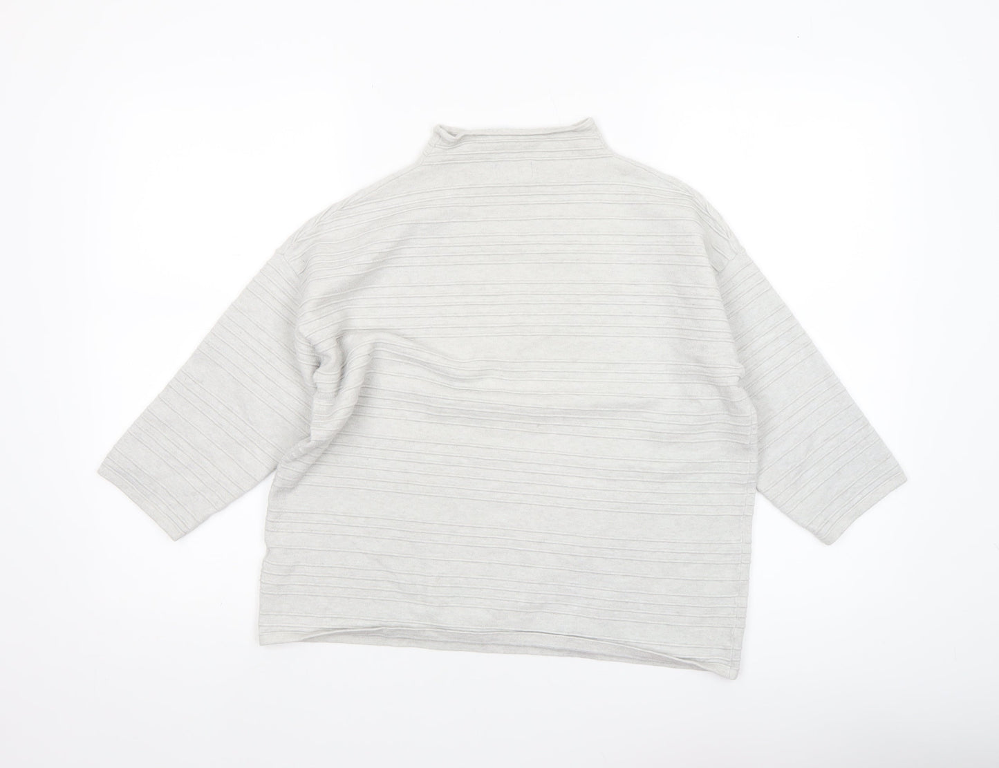 Womens UK Size 12 F&F Grey Pullover Jumper