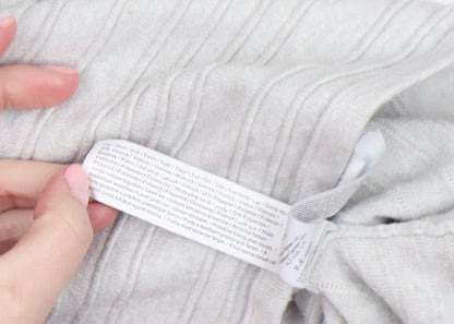 Womens UK Size 12 F&F Grey Pullover Jumper