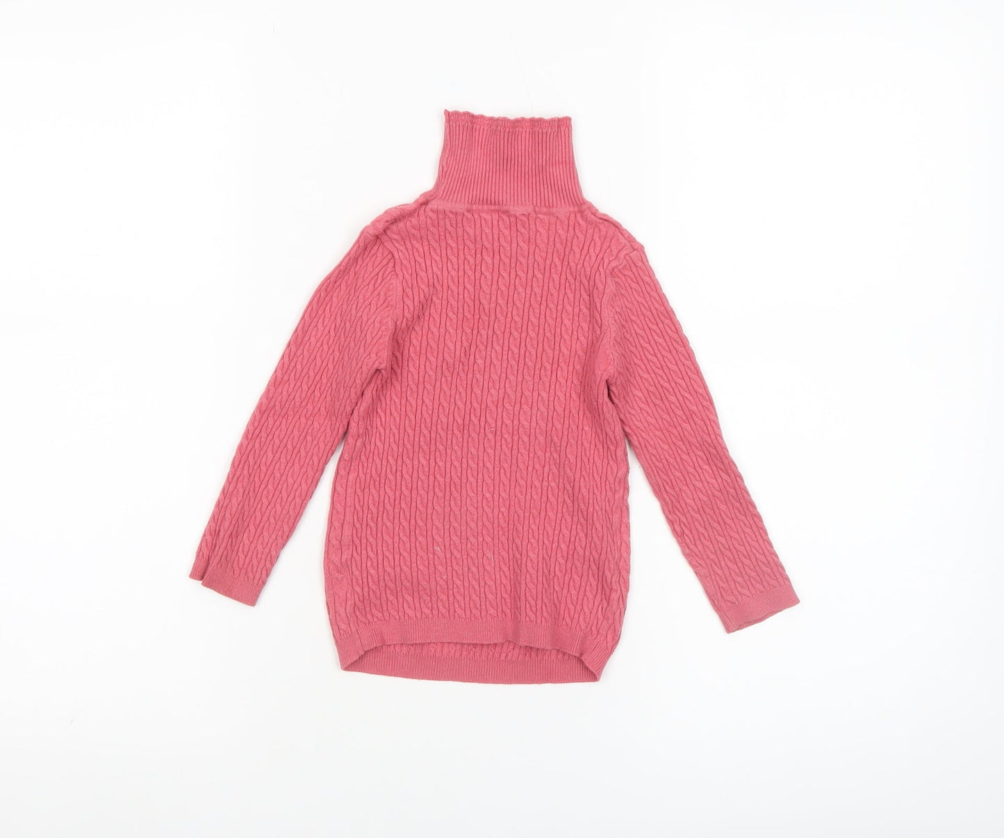 Girls UK Size 2-3 Years George Pink Pullover Jumper