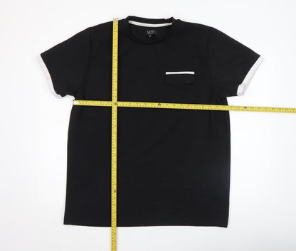 Mens UK Size 2XL boohooMAN Black  T-Shirt