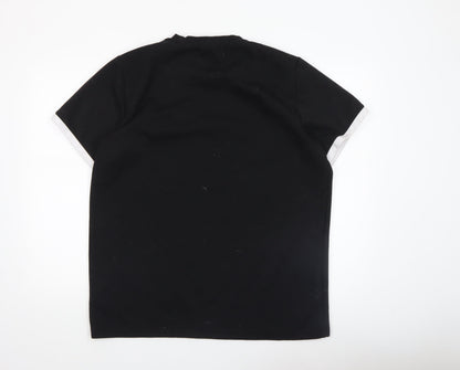 Mens UK Size 2XL boohooMAN Black  T-Shirt