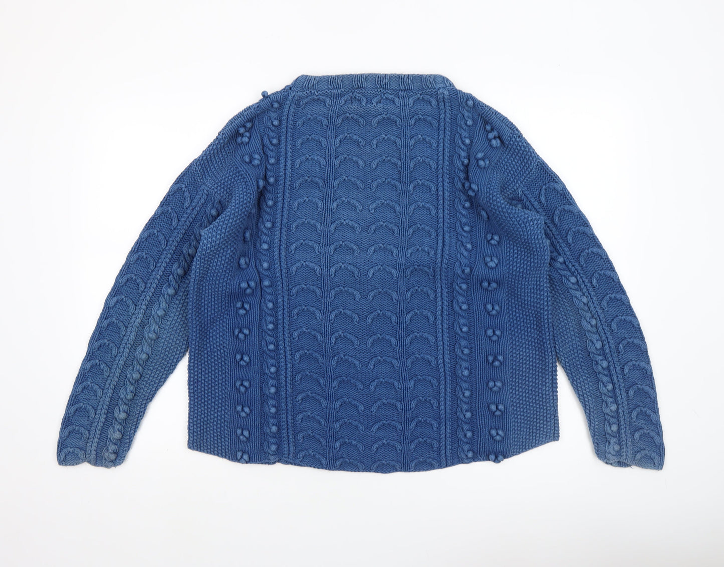 Womens UK Size M Hobbs Blue Pullover Jumper