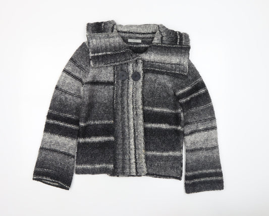 Womens UK Size 14 Marks and Spencer Grey Cardigan Jumper