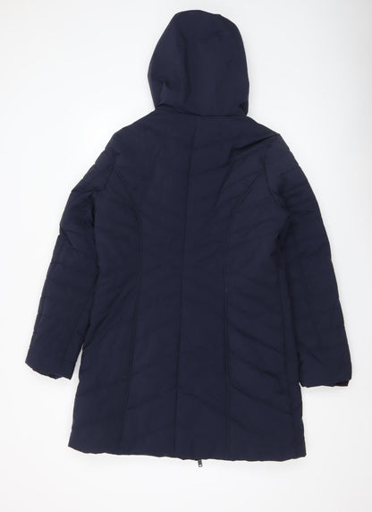 Womens UK Size S Centigrade Blue Puffer Jacket