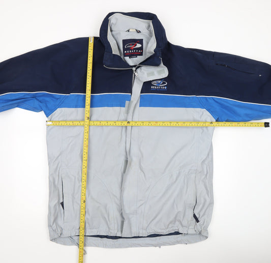 Mens UK Size XL Regatta Blue Rain Coat