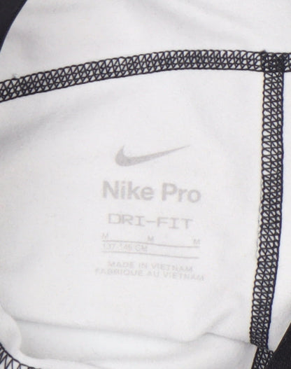 Nike Pro Girls Black Dri-FIT Ankle Sports Leggings Size 12 Years