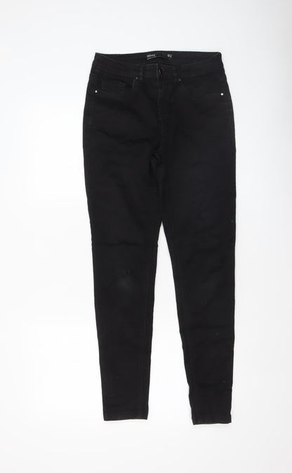 Womens UK Size 10 Dunnes Stores Slim Fit Skinny Black Jeans