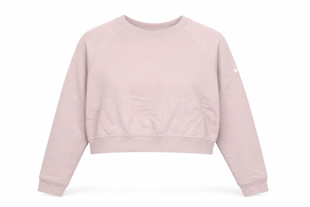 Womens UK Size M Nike Pink Pullover Sweatshirt