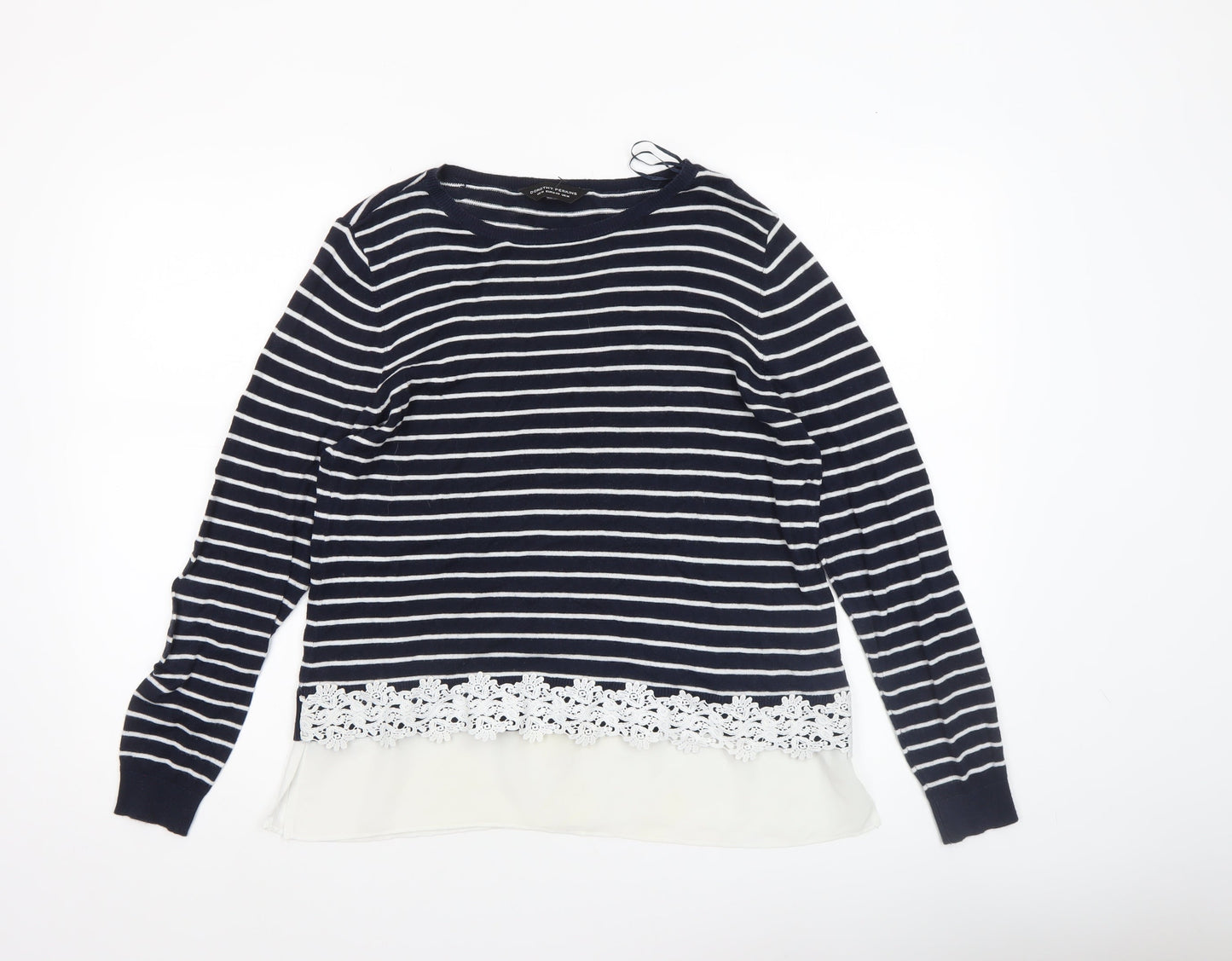 Womens UK Size 14 Dorothy Perkins Blue Pullover Jumper