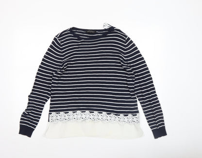 Womens UK Size 14 Dorothy Perkins Blue Pullover Jumper
