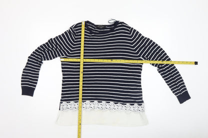 Womens UK Size 14 Dorothy Perkins Blue Pullover Jumper