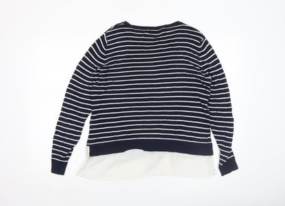 Womens UK Size 14 Dorothy Perkins Blue Pullover Jumper
