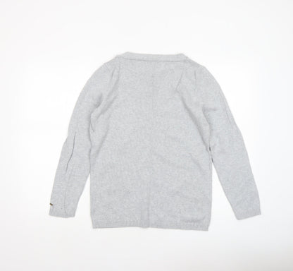 Womens UK Size M Tommy Hilfiger Grey Pullover Jumper