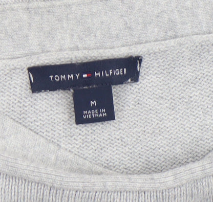 Womens UK Size M Tommy Hilfiger Grey Pullover Jumper