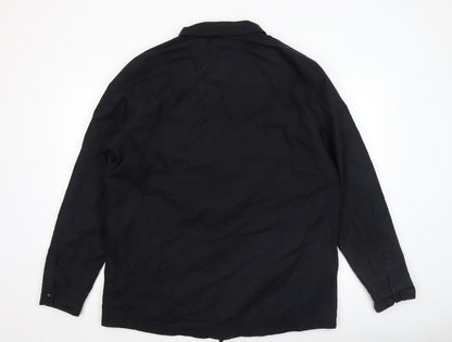 Womens UK Size 2XL Firetrap Black Military Jacket