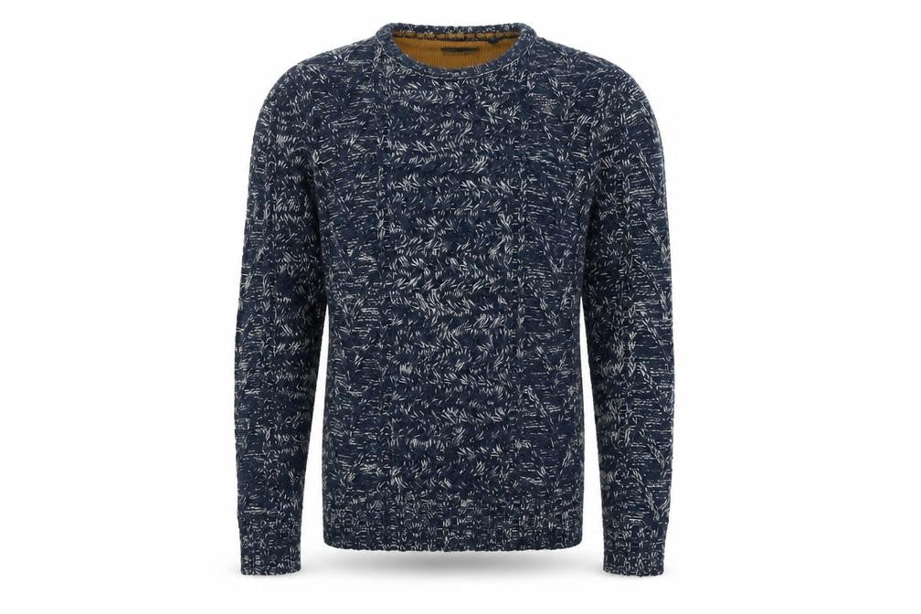 Mens UK Size S Brave Soul Blue Pullover Jumper