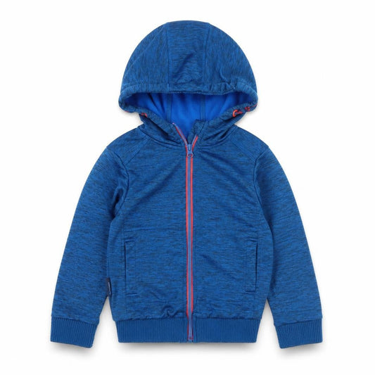 Boys UK Size 5-6 Years Mountain Warehouse Blue Full Zip Hoodie