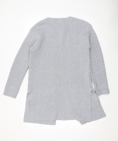 Womens UK Size S modern rarity Grey Cardigan Jumper