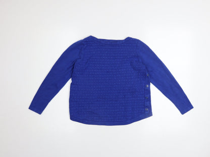 Womens UK Size 12 Margo Blue Pullover Jumper