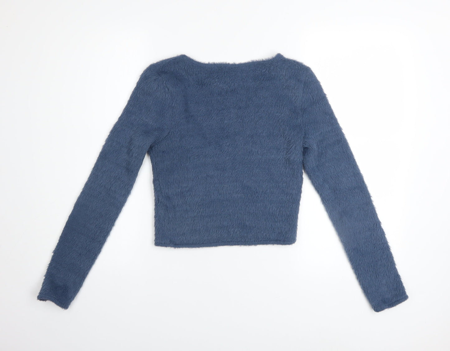 Womens UK Size 12 Topshop Blue Pullover Jumper
