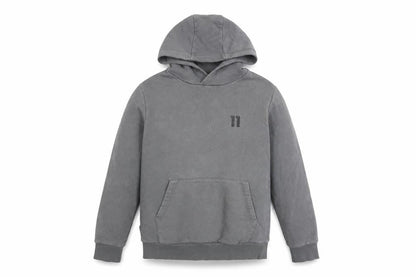 Boys UK Size 10-12 Years 11 degrees Grey Pullover Hoodie