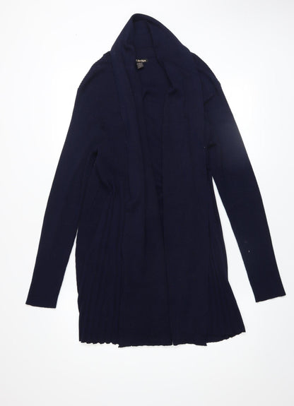Womens UK Size L By Design Blue Cardigan Jumper