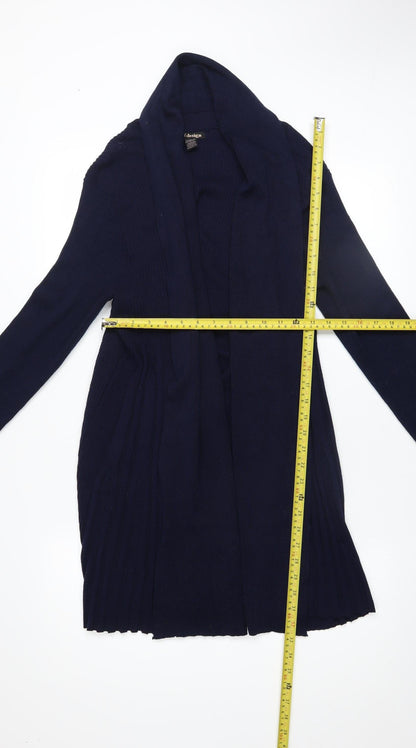 Womens UK Size L By Design Blue Cardigan Jumper