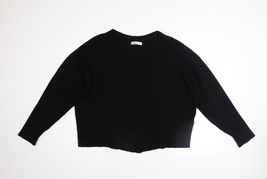 Womens UK Size 12 Zara Black Pullover Jumper