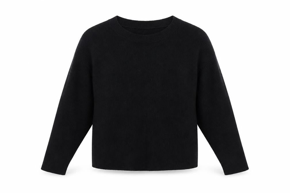 Womens UK Size 12 Zara Black Pullover Jumper