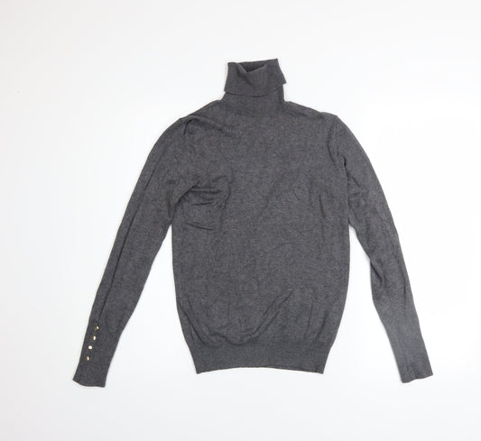 Womens UK Size 8 Zara Grey Pullover Jumper