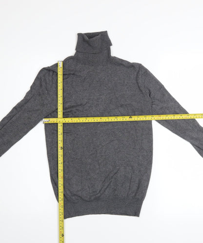 Womens UK Size 8 Zara Grey Pullover Jumper
