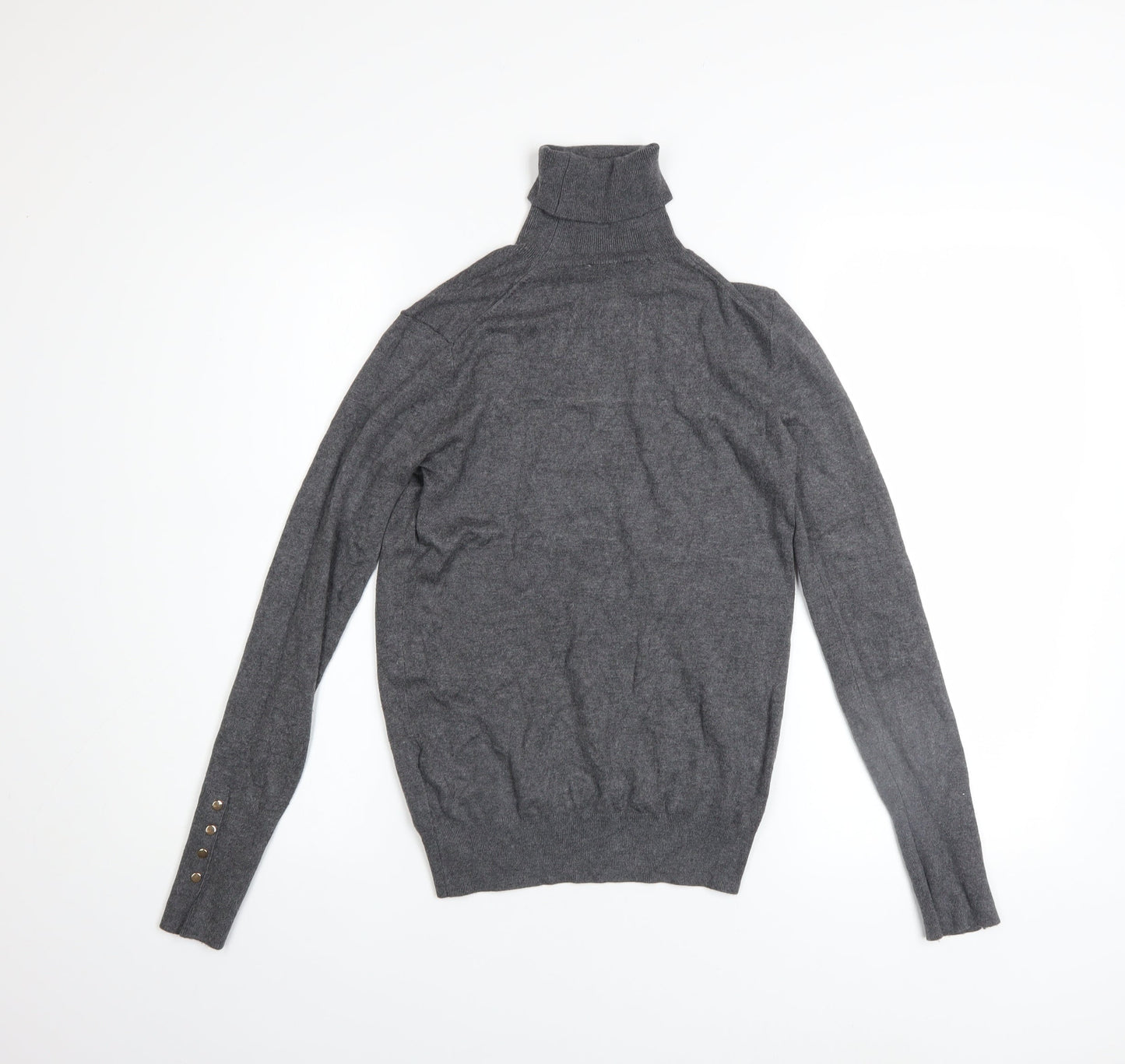Womens UK Size 8 Zara Grey Pullover Jumper