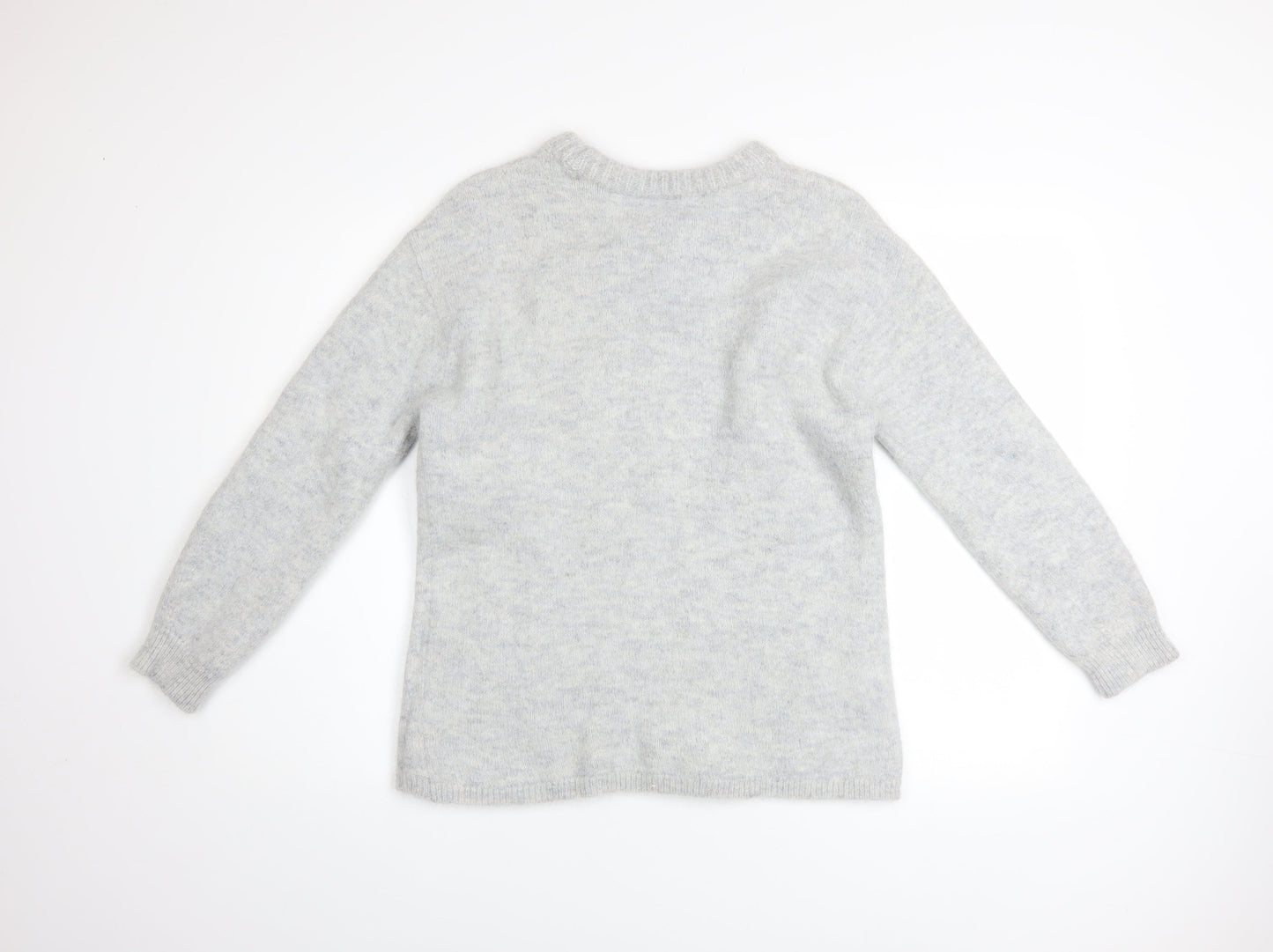 Womens UK Size 810 ASOS DESIGN Grey Pullover Jumper