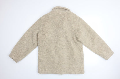 Womens UK Size 10/12 Damart Beige Basic Jacket