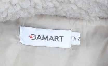 Womens UK Size 10/12 Damart Beige Basic Jacket