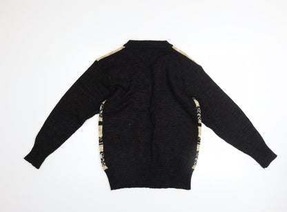 Mens UK Size L Foster Beige Pullover Jumper
