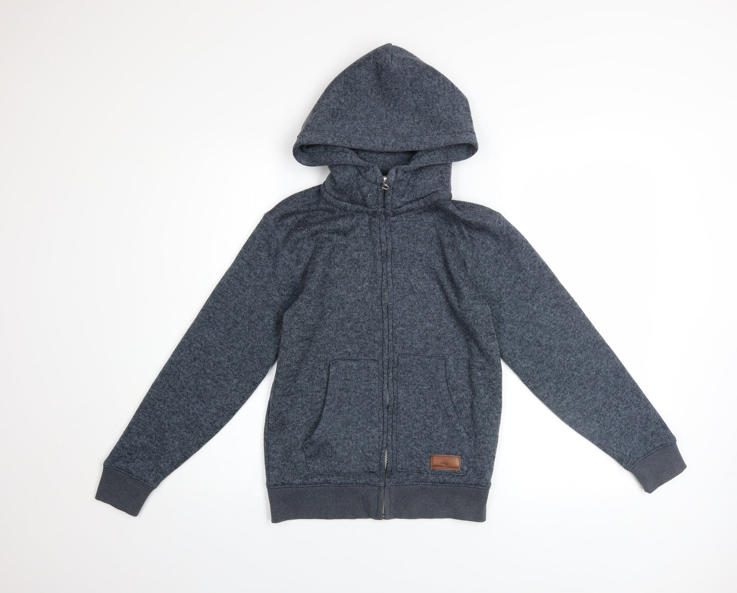 Boys UK Size 12 Years Quiksilver Grey Full Zip Hoodie