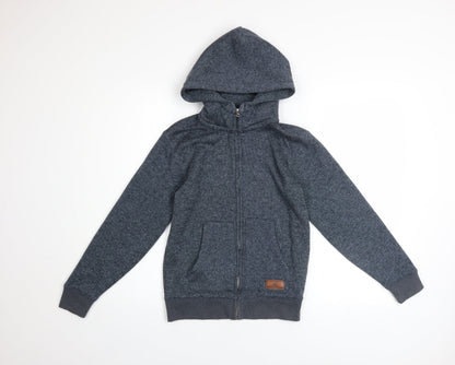 Boys UK Size 12 Years Quiksilver Grey Full Zip Hoodie